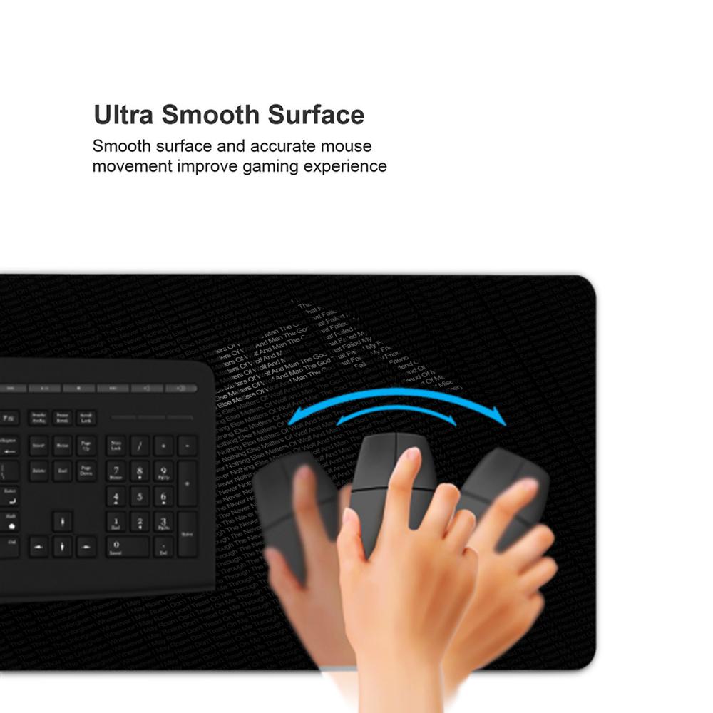 バンド M-Metallicaes マウスパッド 90x40 - Gaming Keyboard Non Mechanical のレビューと価格