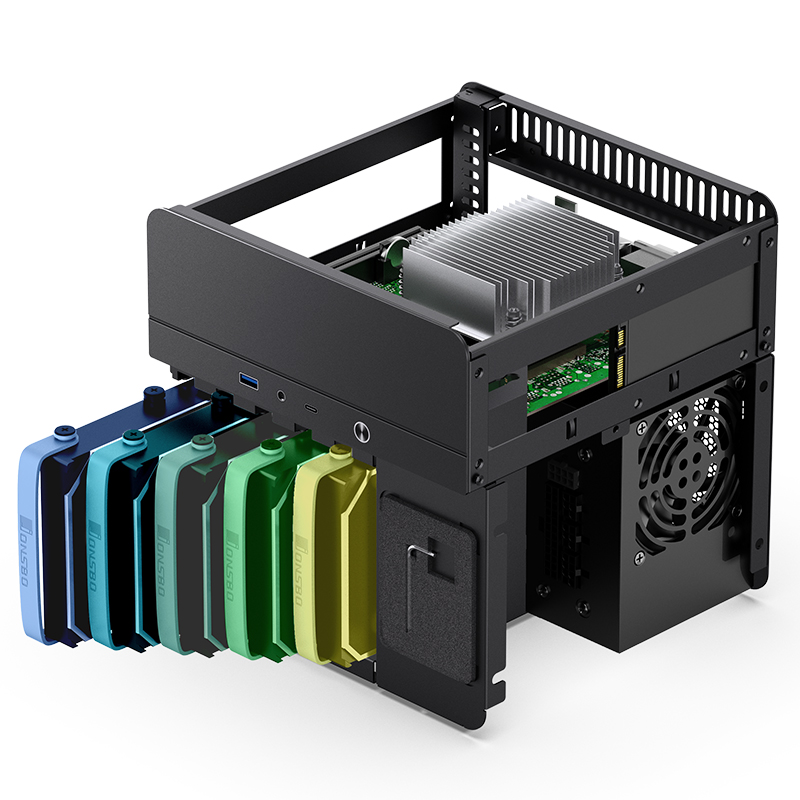 JONSBO N2 NAS アルミニウム Mini ITX  - Aluminum Case 65 のレビューと価格