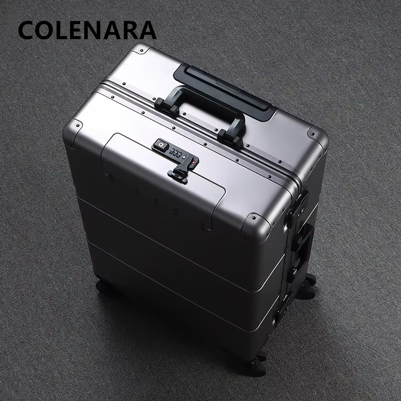COLENARA 20インチ24インチ28インチスーツケース - Aluminum Case 65 のレビューと価格