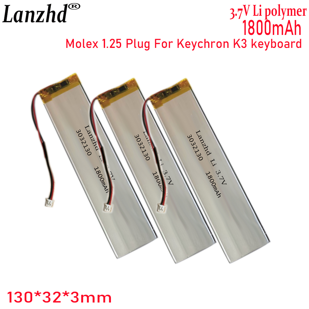 1-20 個 3032130 3.7V 1800mAh リチ - Gaming Keyboard Tester のレビューと価格
