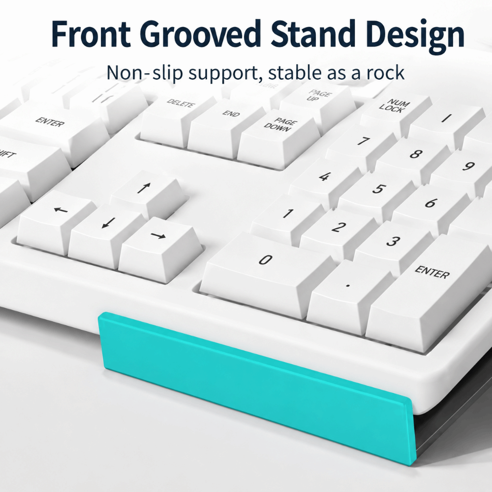 1個/1ペア 新型金属製キーボードライザー 滑り止め 省スペ - Gaming Keyboard Non Mechanical のレビューと価格