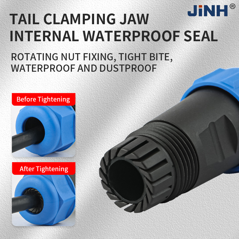 JINH 1/5個入りネジ端子SP17 2/3ピン航空プラグ - Aviator Connector Kit のレビューと価格