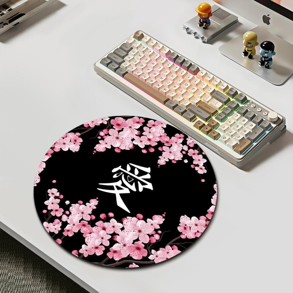 HYBXAXC アニメさくらゲーミングマウスパッドラウンドマ - Gaming Keyboard And Mouse Wireless のレビューと価格