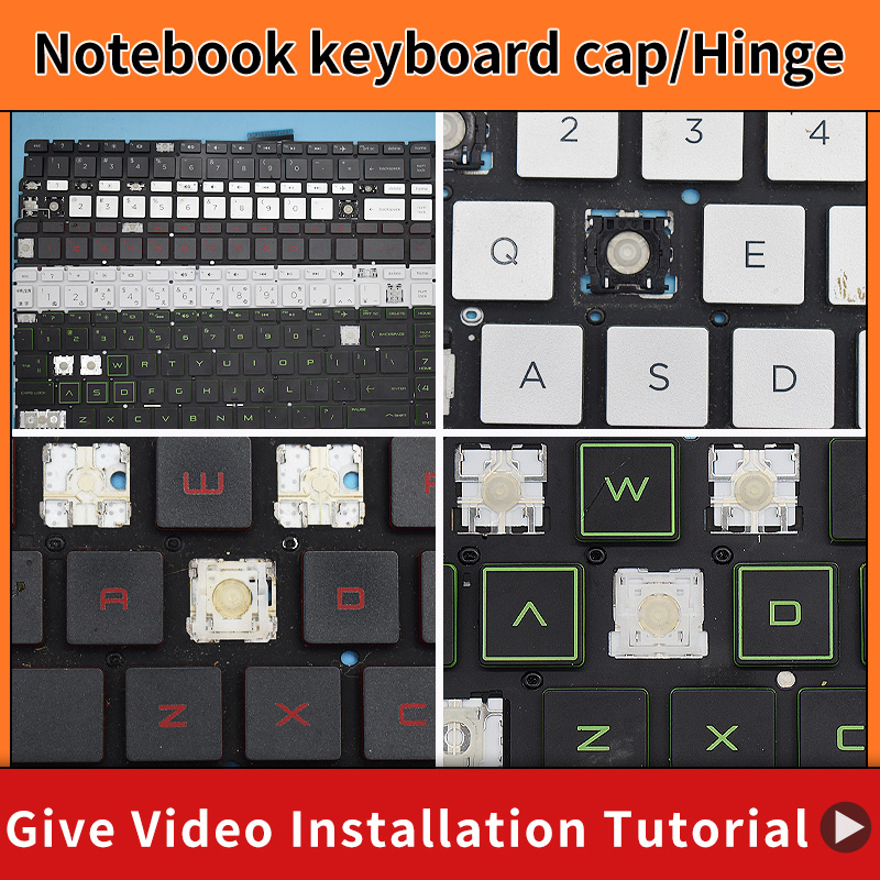 交換用キーキャップ&ヒンジ HP Pavilion 15-A - Gaming Keyboard E Yooso のレビューと価格