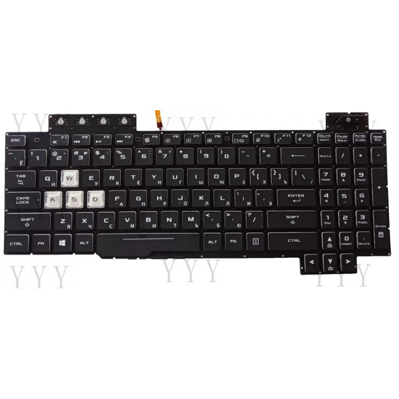Y+ Asus TUF ゲーミング FX505 FX505G - Gaming Keyboard Asus のレビューと価格