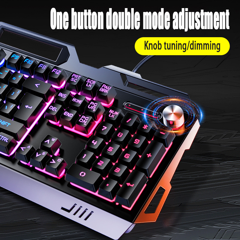 V2g5 ゲーミングメカニカルハンドルメタルキーボードマウス - Gaming Keyboard Mouse And Headset Combo のレビューと価格